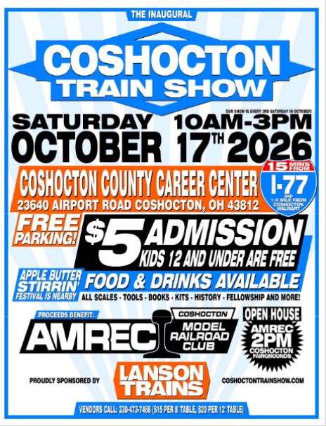 Coshocton train Show
